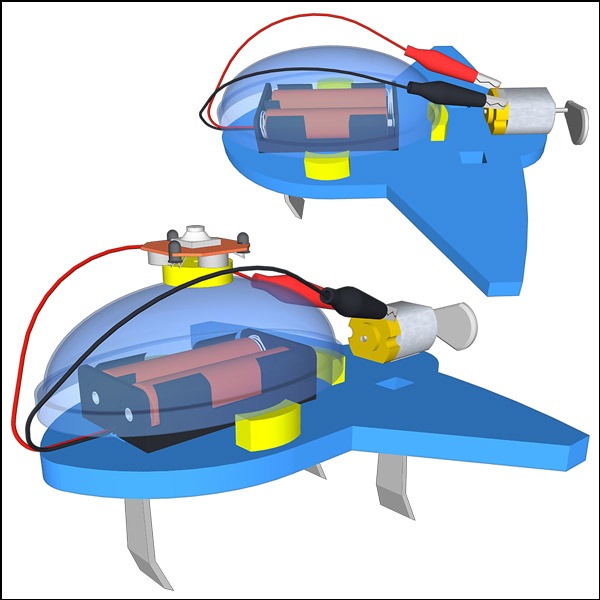 LED 진동비행기(일반형/LED형)-1인용/5인용/ST