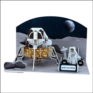 3D 입체퍼즐 아폴로 달 탐사선/SU