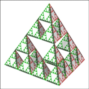 시어핀스키 피라미드(1인용/4인용/16인용)/HM