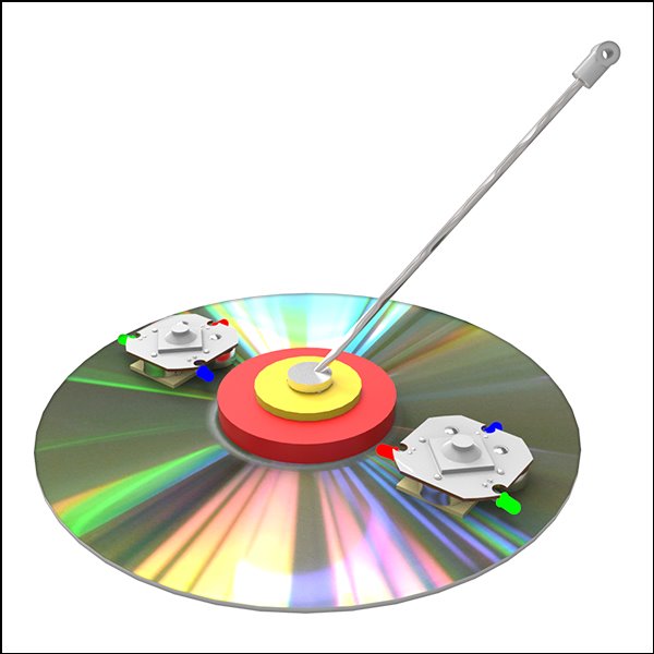 LED CD 공중부양 팽이(1인용/5인용)/SU